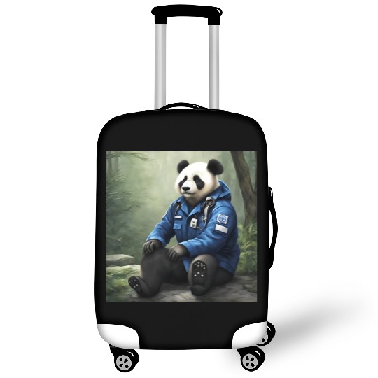 Paramedic Panda Luggage Covers