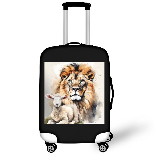 Lion and Lamb Christian Apparel Luggage Covers