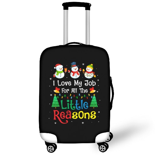 Daycare Teacher Christmas I Love My Job For All Luggage Covers