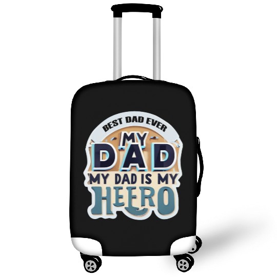 Father's day :best dad ever Luggage Covers