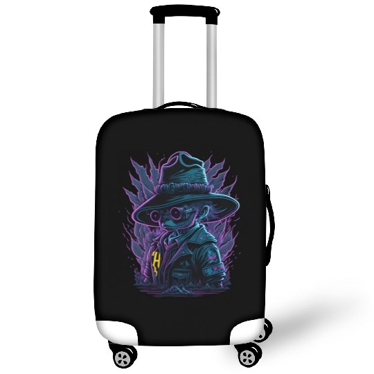 Black friday mouse Luggage Covers