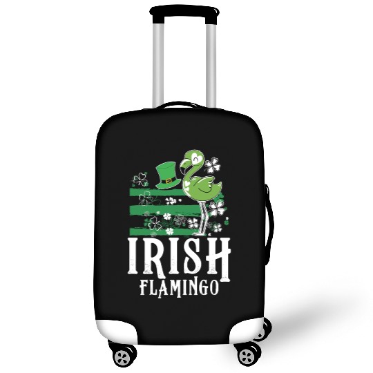 Irish flamingo Luggage Covers