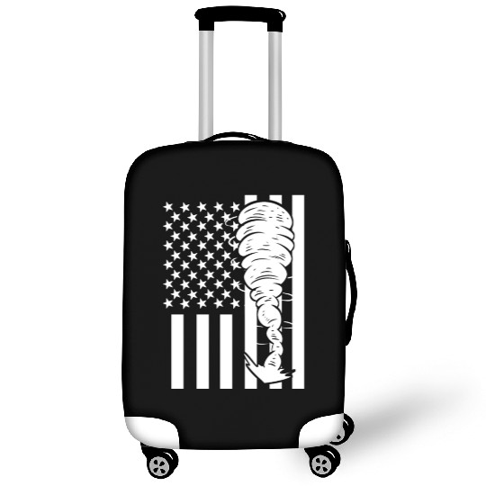 Tornado Fan Chaser TV Reporter Gift Luggage Covers