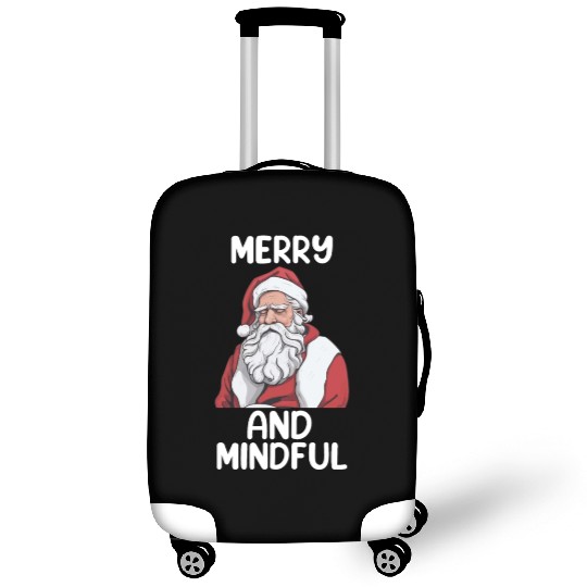 Mental Health Christmas Anti Christmas Holiday Luggage Covers