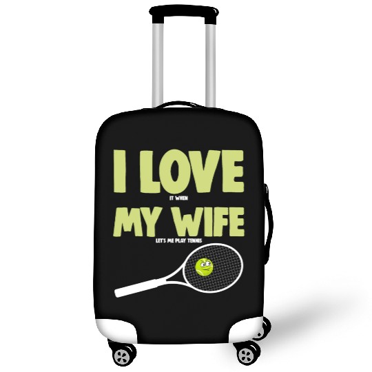 I love My Wife Luggage Covers