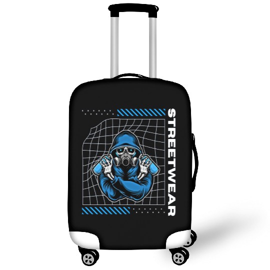 Skeleton Graffiti Artist Streetwear Luggage Covers