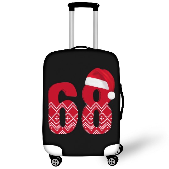 68 Happy Christmas Gifts - Number Sixty Eight Luggage Covers