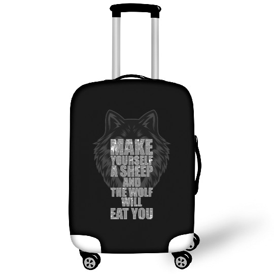 Werewolf Nordic Full Moon Luggage Covers