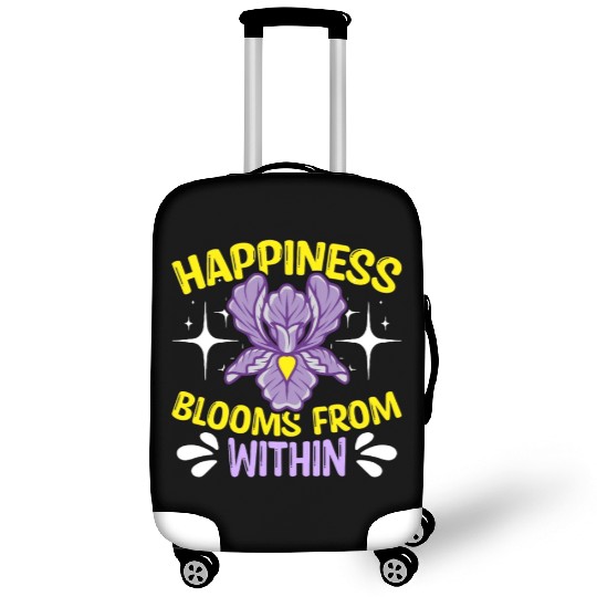 Orchids Happiness Blooms From Within Orchid Grower Luggage Covers