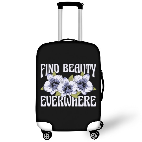 Orchids Find Beauty Everywhere Loves Orchid Flower Luggage Covers