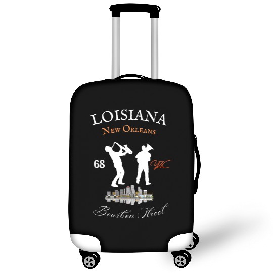 Louisiana New Orleans Bourbon street Luggage Covers