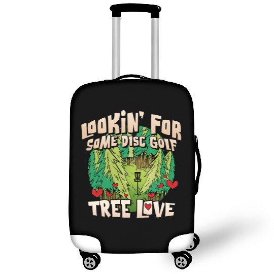 Looking For Some Disc Golf Tree Love For Men Women Luggage Covers