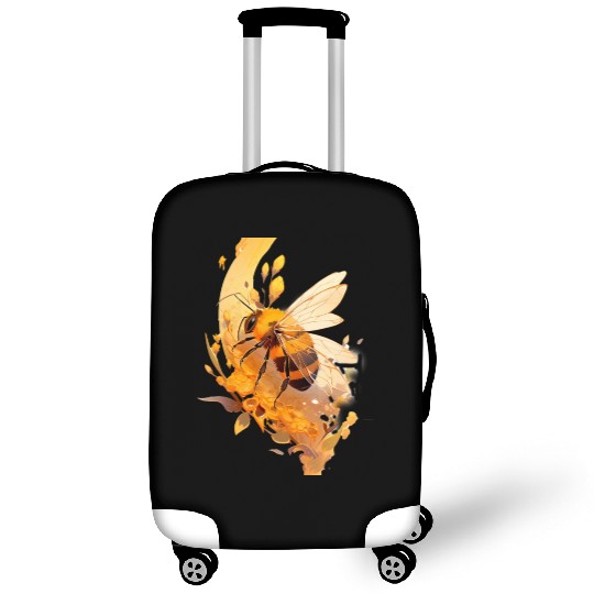 Chibi Honeybee in honey Luggage Covers