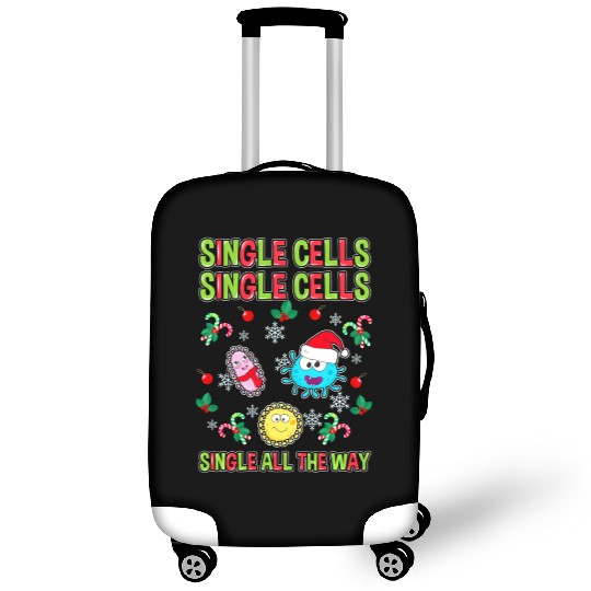 Christmas For Science Biology Teachers Students Luggage Covers