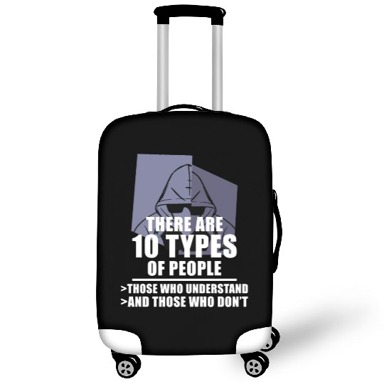 Funny Binary Code Saying Computer Science Programm Luggage Covers