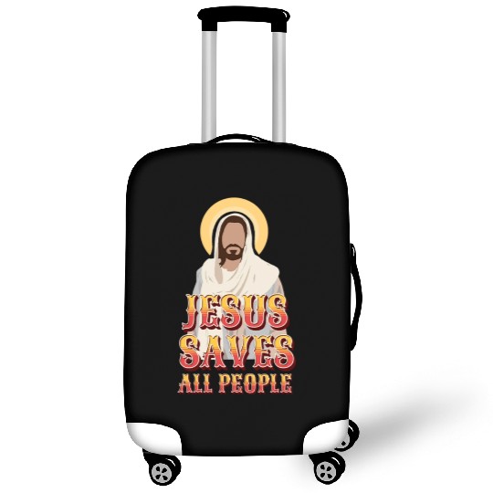 Jesus Saves All People Luggage Covers