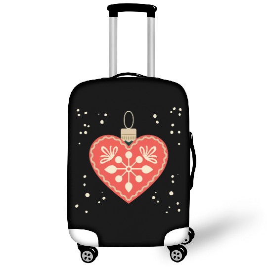 Joyful Christmas Ornament Luggage Covers