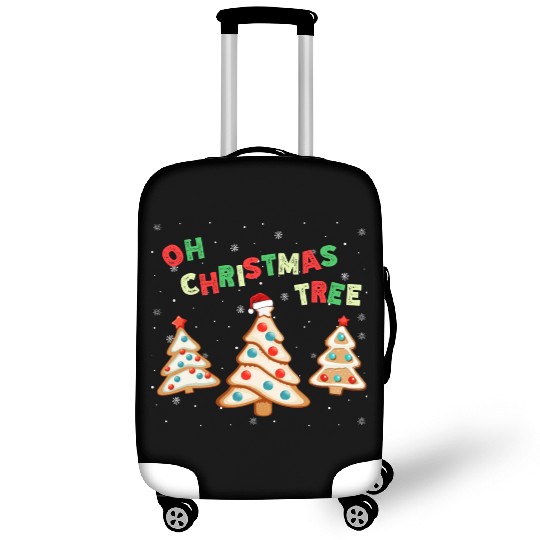 Oh Christmas Tree Cakes Lovers Debbie Becky Jen Luggage Covers