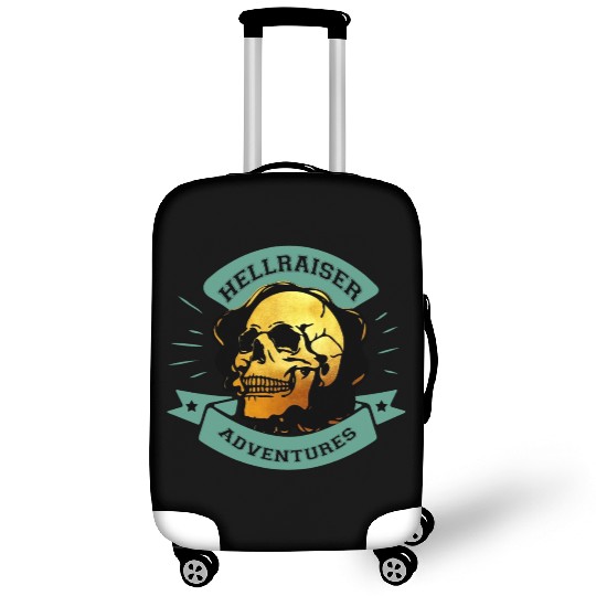 Gilded Skull Hellraiser Adventure Luggage Covers