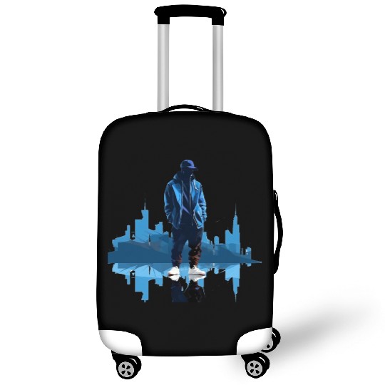 Hip-Hop Harmony - abstract Cultural Rap Luggage Covers