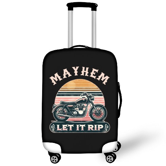 Unleash Chaos with Mayhem Let It Rip Graphic Wear Luggage Covers