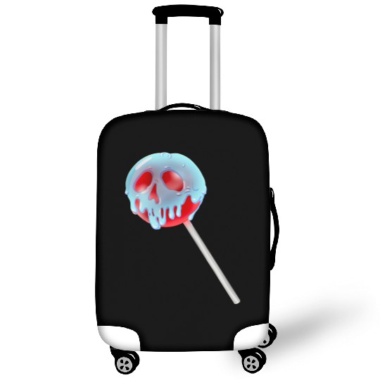 Poison Apple Halloween Candy Lollipop Luggage Covers