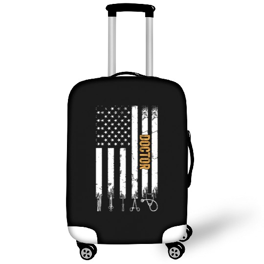 Doctor US Flag - Hospital Doctor Doctor Life Luggage Covers