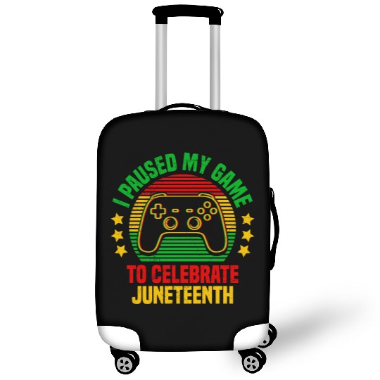 African Gamer Paused my Game to Celebrate Luggage Covers