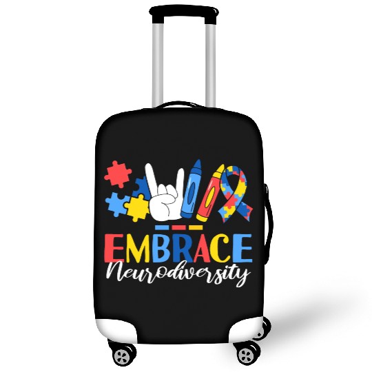 Embrace Neurodiversity ABA Therapist Behavioral Luggage Covers
