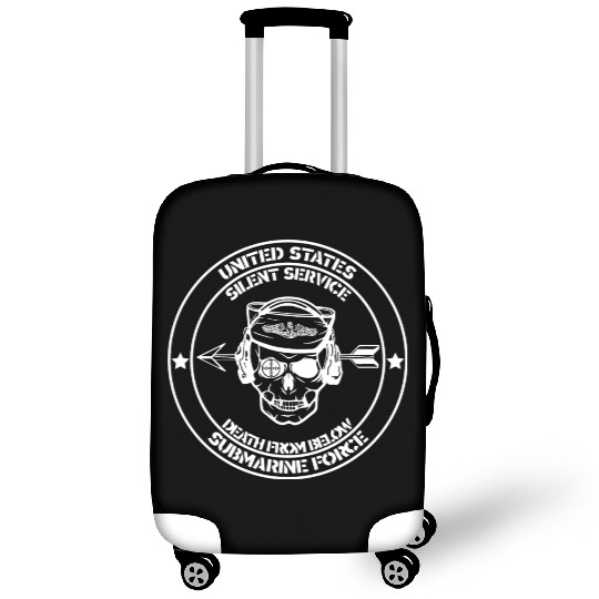 Us Submarine Force Death From Below Silent Service Luggage Covers
