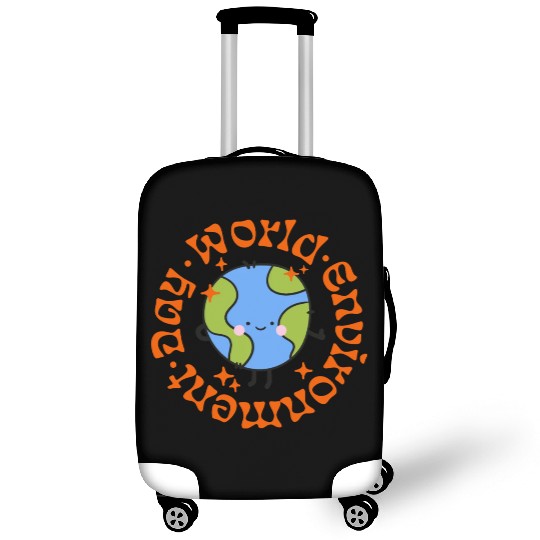 world environment day Luggage Covers