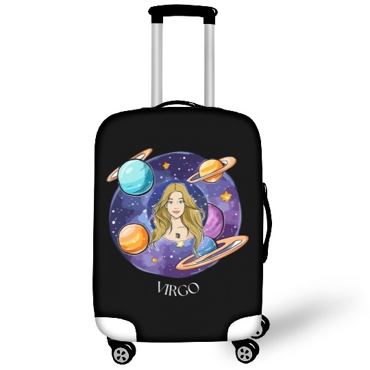 Virgo zodiac sign Luggage Covers