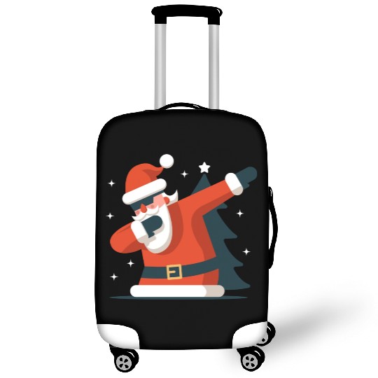 Dabbing Santa Luggage Covers
