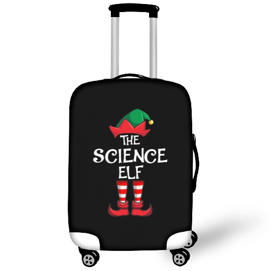Science Elf Matching Family Christmas Luggage Covers