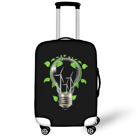 Environment light bulb Luggage Covers