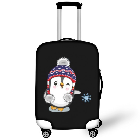 penguins Luggage Covers