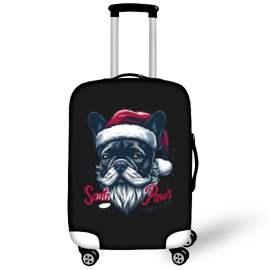 SANTA PAWS IS COMING TO TOWN Luggage Covers