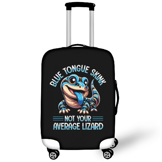 Lizard Collector Reptile Lover Blue Tongue Skink Luggage Covers
