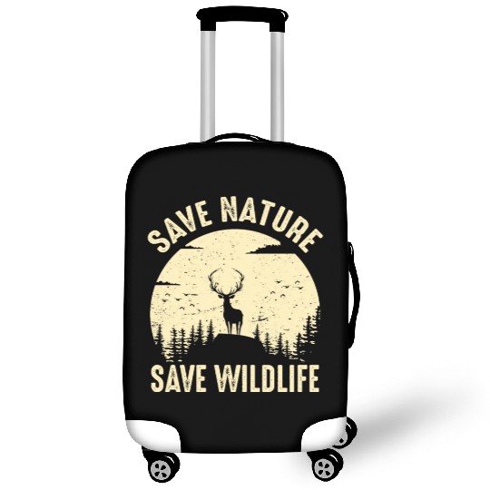 Environment save nature wildlife Luggage Covers