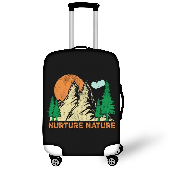Environment nurture nature Luggage Covers