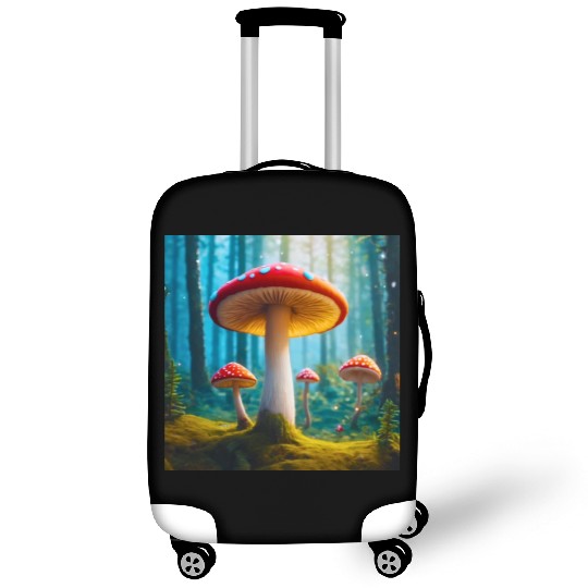 Mellow Mushroom Luggage Covers