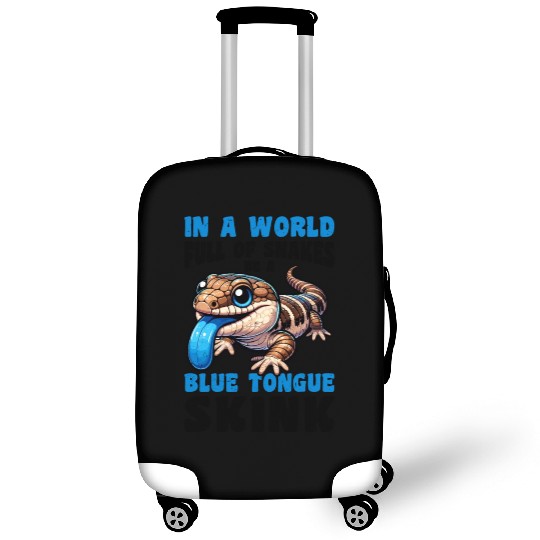 Lizard Collector Reptile Lover Blue Tongue Skink Luggage Covers