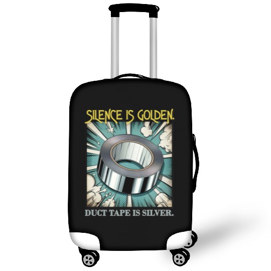 Hilarious Silence is Golden Luggage Covers