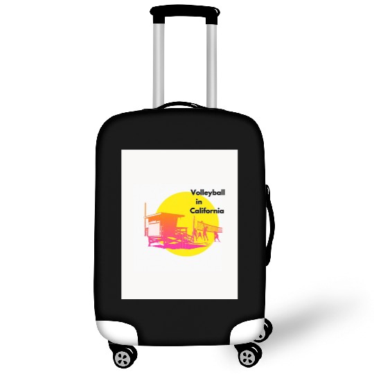 Volleyball in California Luggage Covers