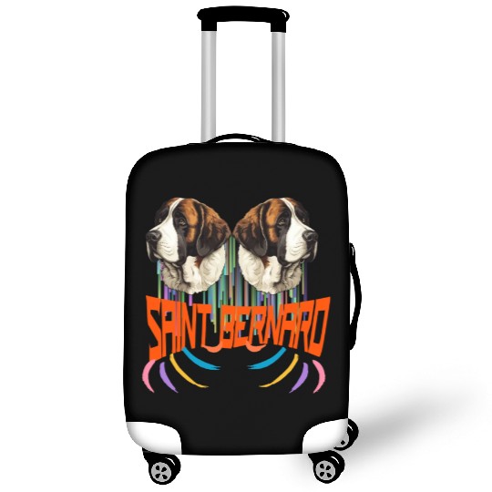 Saint Bernard Dog Dad - Saint Bernard Dad b Luggage Covers