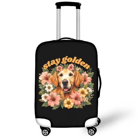 Dog Lovers Golden Retriever Luggage Covers