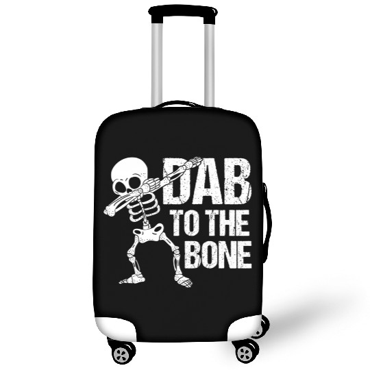 Dab To The Bone Dancing Skeleton Halloween Luggage Covers