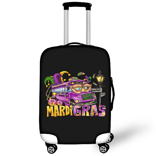 Mardi Gras Luggage Covers