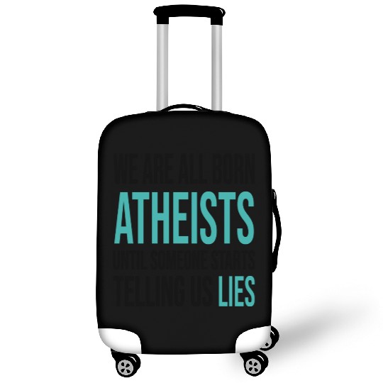 atheism science Luggage Covers