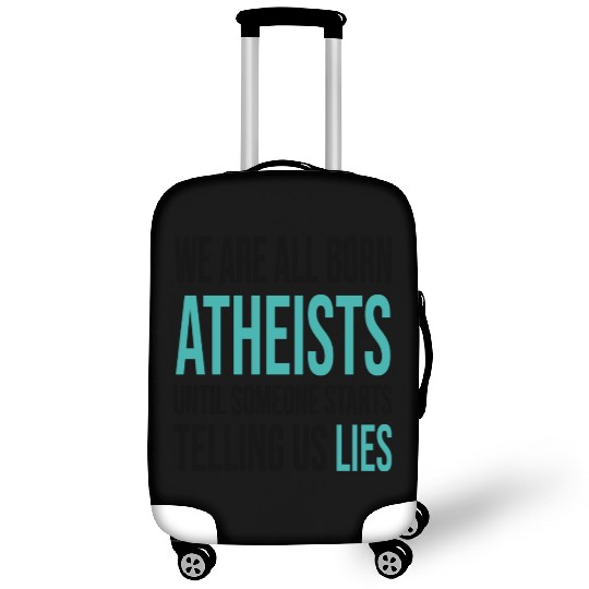 atheism science Luggage Covers